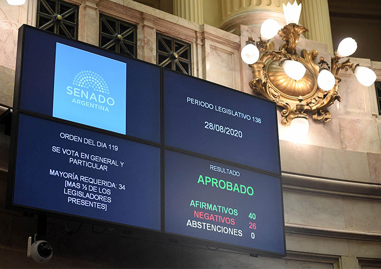 La reforma judicial se aprobó en una sesión especial por 40 votos a favor y 26 en contra.