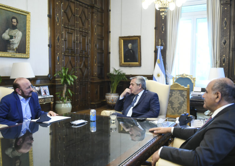 El Presidente se reunió con el gobernador Insfrán para apoyar el avance de obras en Formosa