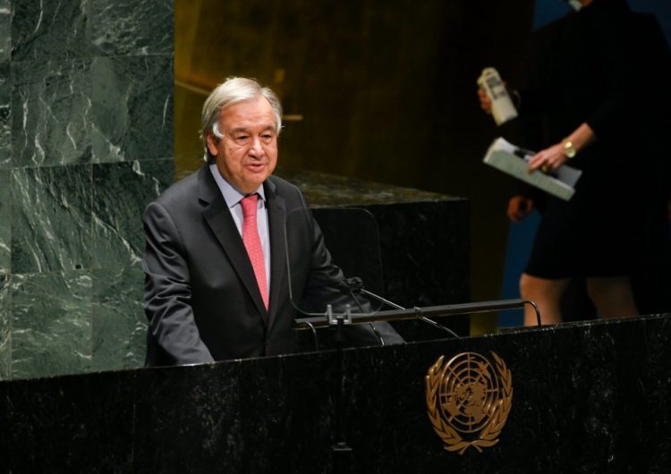 El jefe de la ONU llamó a mantenerse firmes contra el odio